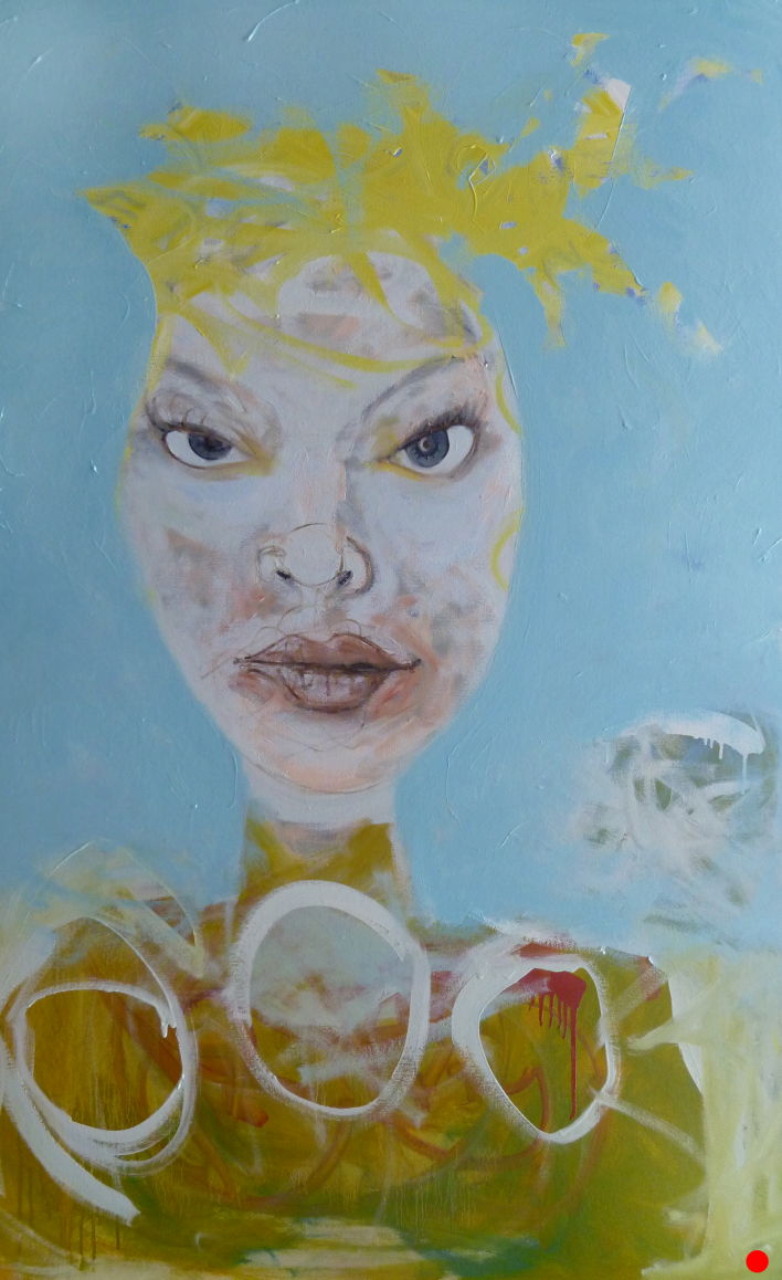 Rhea 3109 Oil on Canvas Sam Roloff #samroloff 30x48 inches 2011